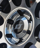 Stealth Custom Series RAY10 17X8.5 -10 Polished W/BLACK WINDOWS set of 4 (HQ)