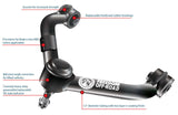 FREEDOM OFF-ROAD FRONT UPPER CONTROL ARMS FOR 2-4" LIFT 01-07 SEQUIOA/ 00-06 TUNDRA - FO-T704FU (HP1)