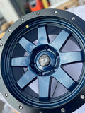 Stealth Custom Series SR8 17X8.5 -10 Stealth BLUE set of 4 (BR)