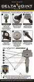 NON-ICON UCA 1" RETROFIT DELTA JOINT KIT 07-UP FJ / 03-UP 4RNR / 08-UP LC 200 -PT# 614561 (G2)