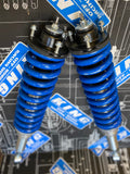 BLUE 05-23 TACO, 03-24 T4R, 07-14 FJ CRUISER 6''- 8'' adjustable coilover set 650 LBS KING COILS
