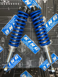 BLUE 05-23 TACO, 03-24 T4R, 07-14 FJ CRUISER 6''- 8'' adjustable coilover set 650 LBS KING COILS