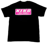 KING SHOCKS OG LOGO TEE NEON PINK