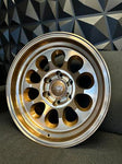 Stealth Custom Series BLAZE10 BRUSHED COPPER 17X8.5 -10 set of 4