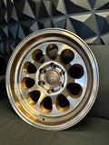 Stealth Custom Series BLAZE10 BRUSHED COPPER 17X8.5 -10 set of 4