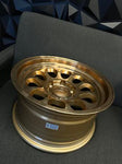 Stealth Custom Series BLAZE10 BRUSHED COPPER 17X8.5 -10 set of 4