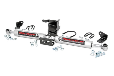 87304 RC N3 Steering Stabilizer Dual | 2.5-8 Inch Lift | Jeep Gladiator JT/Wrangler JL (18-25)