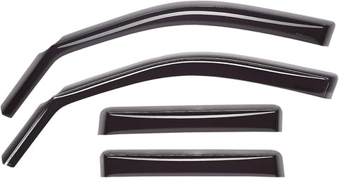 WEATHERTECH 2005-15 TOYOTA TACOMA FRONT AND REAR WINDOW DEFLECTORS -PT# 82389 (HP4-2)