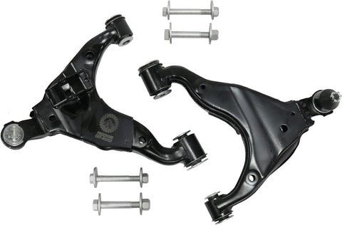 16-23 TACOMA Freedom Off-Road LOWER CONTROL ARM SET W/ CAM BOLTS  6-LUG MODEL FO-T701-1FL