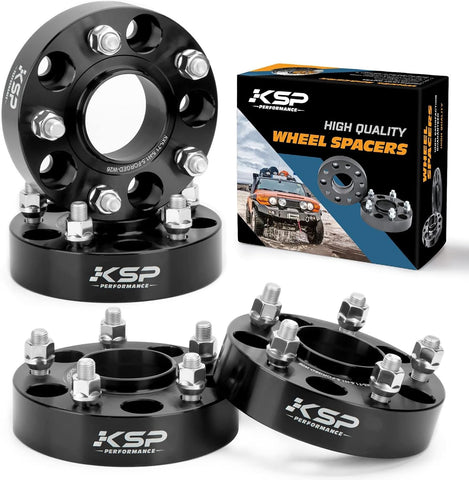 KSP 5x5 HUB CENTRIC Wheel Spacer SET OF 4, Grand Cherokee 1999-2010,Wrangler 2007-2018, 1.5" Thick 5x127mm Wheel Spacer with 71.5mm Bore 1/2-20 Stud Jeep Commander XK, WJ WK JK JKU