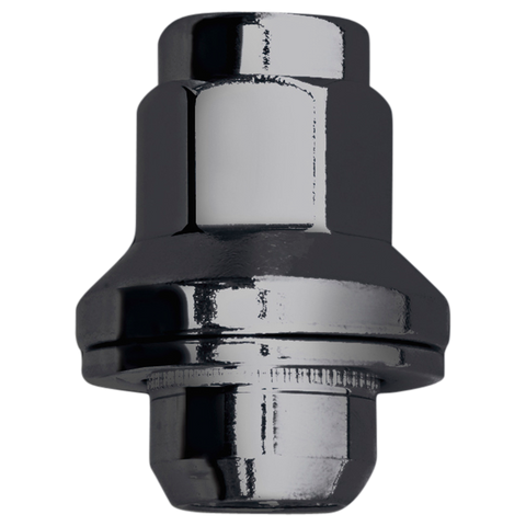 Toyota Mag Lug Nut - 7/8" (22mm) Hex - 14mm x 1.50 Thread Size - Black Finish 73148TXXBC