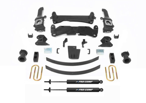 FABTECH 6″ BASIC SYSTEM 2016-23 TOYOTA TACOMA 2WD/4WD - FABK7047