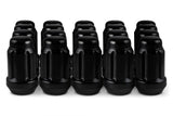 12MMX1.5 BLACK CLOSED END SPLINE LUG NUT SET OF 24 W/ KEY NON-ET - PT# 8745K6-B (G5)