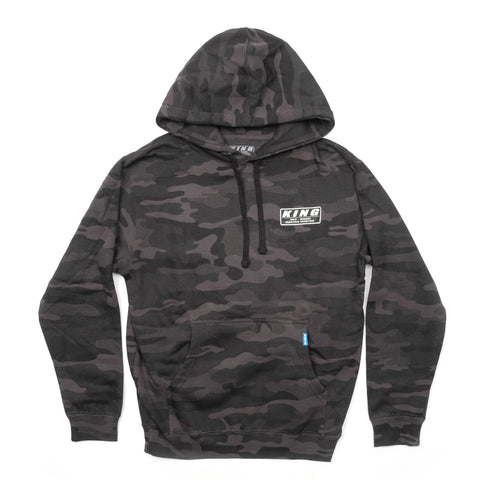 KING SHOCKS BLACK CAMO HOODIE- PT# APP-KCH108