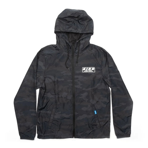 KING SHOCKS BLACK CAMO WINDBREAKER- PT# APP-KCW-100-BC