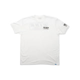 KING SHOCKS WHITE TEE W/BLACK LOGO- PT# APP-VMT209