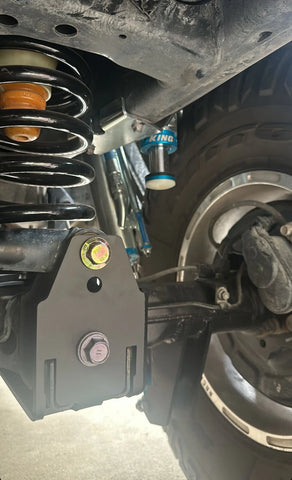 DR.KDSS B.O.T.C.K - Bolt On TrackBar Correction kit Land Cruiser 250 & GX550 (BLACK)