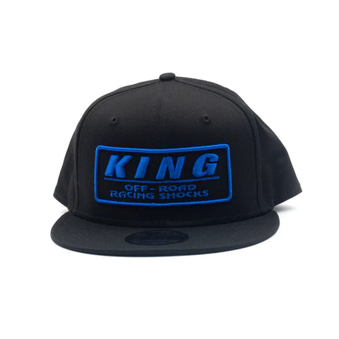 KING SHOCKS 9FIFTY BLACK W/ BLUE LOGO (SNAPBACK) PT# APP-SB008
