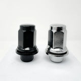 RAVE OFF ROAD Narrow 14mm Lug Nuts - Fits Tacoma / 4Runner wheels designed for 12mm studs BLACK SET
