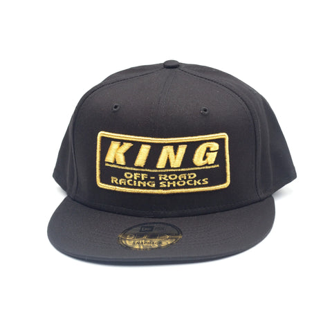 KING SHOCKS 9FIFTY BLACK W/ GOLD LOGO (SNAPBACK) PT# APP-SB027