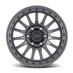 RRW RR7-H FLOW FORM 17X8.5 -25 6X5.5 | 6X139.7 | HYBRID BEADLOCK TACOMA / 4RUNNER MATTE GUNMETAL