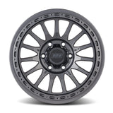 RRW RR7-H FLOW FORM 17X8.5 -25 6X5.5 | 6X139.7 | HYBRID BEADLOCK TACOMA / 4RUNNER MATTE GUNMETAL