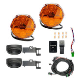 NACHO OFFROAD LIGHTING TOYOTA SAE COMBO PLUG N PLAY AMBER FOG KIT PN: V3TO1KASM