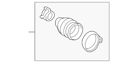 05+ Toyota Tacoma Inner CV  Boot - 04438-04050