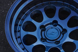 Stealth Custom Series RS10 17X8.5 -10 5X127 STEALTH BLUE set of 4 (JEEP)