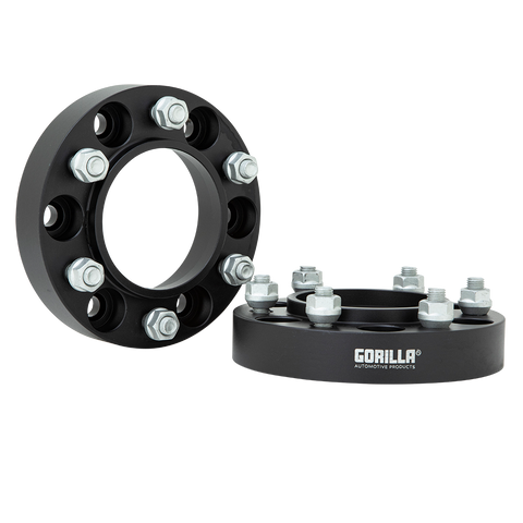 GORILLA 1.25" HUB CENTRIC WHEEL SPACERS 6X5.5 SOLD AS A PAIR - PT#GOR93-83-125T (D3)