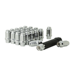 GORILLA Spline ET Lug 12mm x 1.50 Thread - Chrome - Set of 24 W/KEY K6CES-12150GR