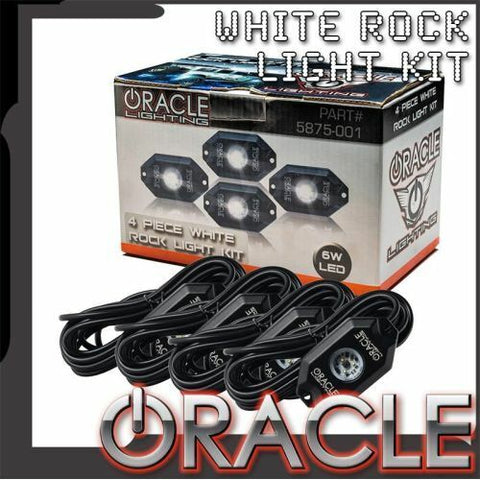 Oracle Lighting Underbody Wheel Well Rock Lights LED White Kit Universal - PT# 5875-001