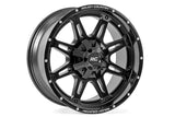 Rough Country 94 Series Wheel One-Piece | Matte Black | 20x10 | 6x5.5/6x135 | -18mm SET OF 4 - 94201012