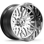 KG1 Forged KF039 TRIDENT 22X16 6X5.5 Polished set of 4 - KF039221669PS-1