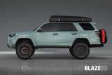 Stealth Custom Series Blaze10 17X9 -38 MATTE JET BLACK set of 4