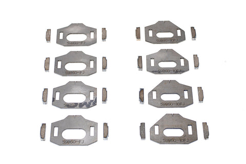 TOTAL CHAOS LOWER CONTROL ARM CAM TAB GUSSETS - 2ND GEN TACO 05-15 + MORE - 59860