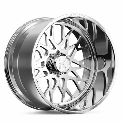 KG1 Forged KF019 TORTURE 24X14 6X5.5 Polished set of 4 - KF019241469PS A