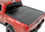 Rough Country Low Profile Hard Tri-Fold (fits) 2016-2020 Tacoma | 6 FT Bed | Flush Truck Tonneau Cover | 47420600
