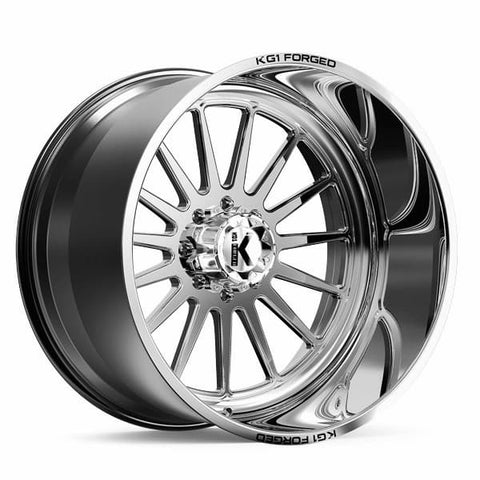 KG1 Forged KF016 RAYS 22X14 6X5.5 Polished set of 4 - KF016221469PS A