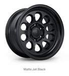 Stealth Custom Series Blaze10 17X8.5 +20 MATTE JET BLACK set of 4