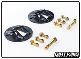 DIRT KING FAB Coil Bucket Shock Mounts 05-22 TACOMA (6LUG), 03-22 4RUNNER, 07-14 FJ, 03-22 LEXUS GX PART# DK-811932