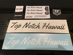 TOP NOTCH HAWAII STICKER PACKAGE