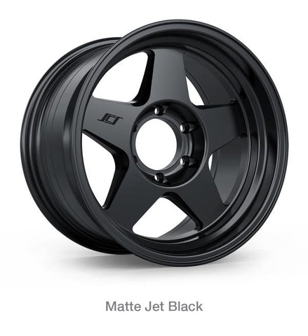 Stealth Custom Series GEN5 17X8.5 MATTE JET BLACK set of 4