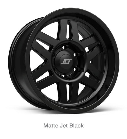 Stealth Custom Series Stealth 6 MATTE JET BLACK 17X8.5 set of 4