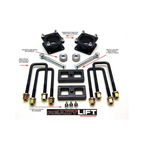 READYLIFT 3" LIFT KIT - TOYOTA TUNDRA TRD / SR5 / ROCK WARRIOR 2007-2021 -PT# 69-5175 (HP3-3)