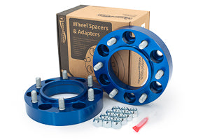 Spidertrax Offroad 1.25" Thick Wheel Spacers (Blue) - SPIWHS007