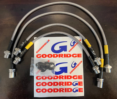 Goodridge 05-23 Toyota Tacoma 4wd/2wd Brake Line Set 4'' OVER STOCK